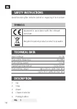 Preview for 14 page of Hard Head 007591 Operating Instructions Manual