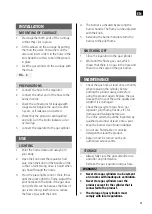 Preview for 21 page of Hard Head 018766 Operating Instructions Manual