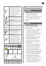 Preview for 41 page of Hard Head 025454 Operating Instructions Manual