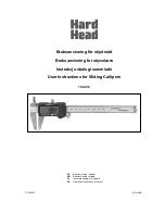 Hard Head 162-012 User Instructions preview