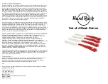 Hard Rock 485-379 Quick Start Manual предпросмотр