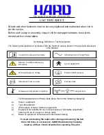 Предварительный просмотр 11 страницы HARD H1943-CGP Assembly Instructions Manual