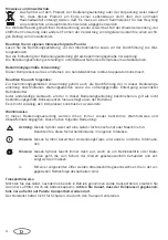 Preview for 4 page of HARDER & STEENBECK 100A Operating Instructions Manual