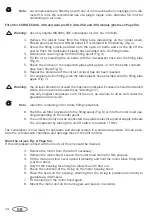 Preview for 14 page of HARDER & STEENBECK 20A Operating Instructions Manual