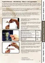 Preview for 17 page of HARDER & STEENBECK infinity Instructions For Use Manual