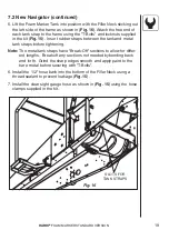 Preview for 19 page of Hardi FOAM MARKER Standard Operator'S Manual