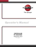 Hardi HC 8500 Operator'S Manual preview