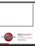 Preview for 184 page of Hardi HC 8500 Operator'S Manual