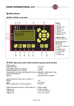 Предварительный просмотр 5 страницы Hardi HC5500 Service Manual