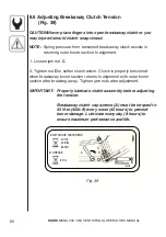 Preview for 62 page of Hardi MEGA 230 Operator'S Manual