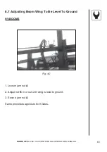 Preview for 63 page of Hardi MEGA 230 Operator'S Manual