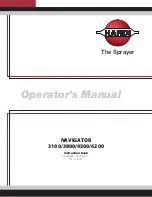 Hardi Navigator 3100 Operator'S Manual preview