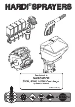 Hardi Navigator 550M Centrifugal Supplement To Operating Instructions preview