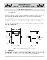 Предварительный просмотр 1 страницы Harding Instruments Microcomm IEB-400 Installation Instructions