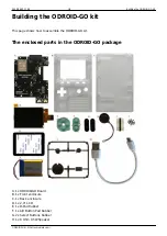 HARDKERNEL ODROID-GO Building Instructions preview