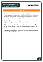 Preview for 5 page of HARDKORR 135AH LiFePO4 Instruction Manual