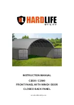 Предварительный просмотр 1 страницы Hardlife Utility C2020 Instruction Manual