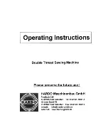 Hardo DN ST 90 Operating Instructions Manual предпросмотр