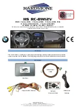 Hardstone HS RC-BW12V Manual preview