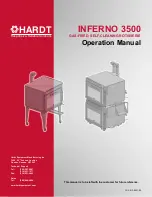 Hardt INFERNO 3500 Operation Manual предпросмотр