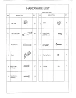 Предварительный просмотр 3 страницы Hardware House st. regis expresso Assembly Instructions Manual