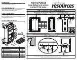 Preview for 1 page of HARDWARE RESOURCES PPO2-5 Installation Instructions