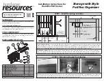 HARDWARE RESOURCES SWS-PO21 Series Installation Instructions preview