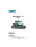 Hardy Process Solutions 400 Series Operation And Installation Manual preview