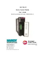 Предварительный просмотр 1 страницы Hardy Process Solutions HI 1756-FC User Manual