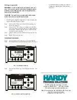 Preview for 3 page of Hardy Process Solutions HI 4060 Quick Installation Manual