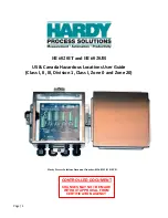 Hardy Process Solutions HI 6020IT User Manual preview