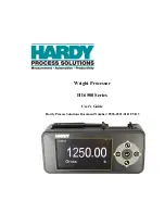 Предварительный просмотр 1 страницы Hardy Process Solutions HI 6500 Series User Manual