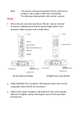 Preview for 3 page of Hardy Process Solutions HI 6600 Series Quick Start Manual