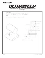 Предварительный просмотр 1 страницы Harger ULTRAWELD RMVHBS Instructions