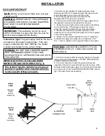 Preview for 8 page of Hargrove Classic Oak Operation And Installation Manual