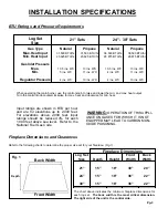 Preview for 5 page of Hargrove Woodland Glow Operation And Installation Manual