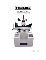 Harig AUTOMATIC PLC Manual preview