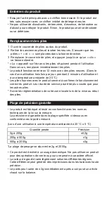 Preview for 18 page of Hario V60 Drip Scale Instruction Manual