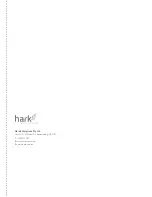 Предварительный просмотр 33 страницы Hark HK3797 Owner'S Manual