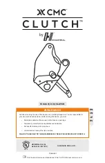 Harken Industrial CMC CLUTCH User Manual preview