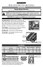 Harken 1635 Instructions preview