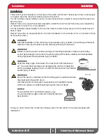 Preview for 4 page of Harken 20 STA Installation And Maintenance Manual