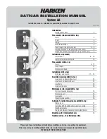 Preview for 1 page of Harken 3813 Installation Manual