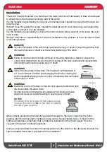 Preview for 6 page of Harken 40.2 ST EL Series Installation And Maintenance Manual