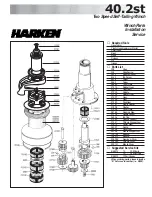 Harken 40.2 ST EL Series Installation Service предпросмотр