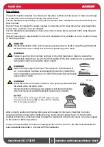 Preview for 6 page of Harken 50.2 ST EL/HY Installation And Maintenance Manual