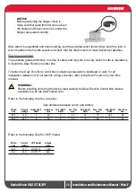 Preview for 12 page of Harken 50.2 ST EL/HY Installation And Maintenance Manual