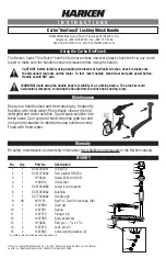 Harken Carbo OneTouch Instructions preview