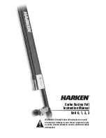 Preview for 1 page of Harken Carbo Racing Foil Instruction Manual