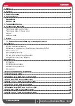 Preview for 3 page of Harken CLR 600 Installation And Maintenance Manual